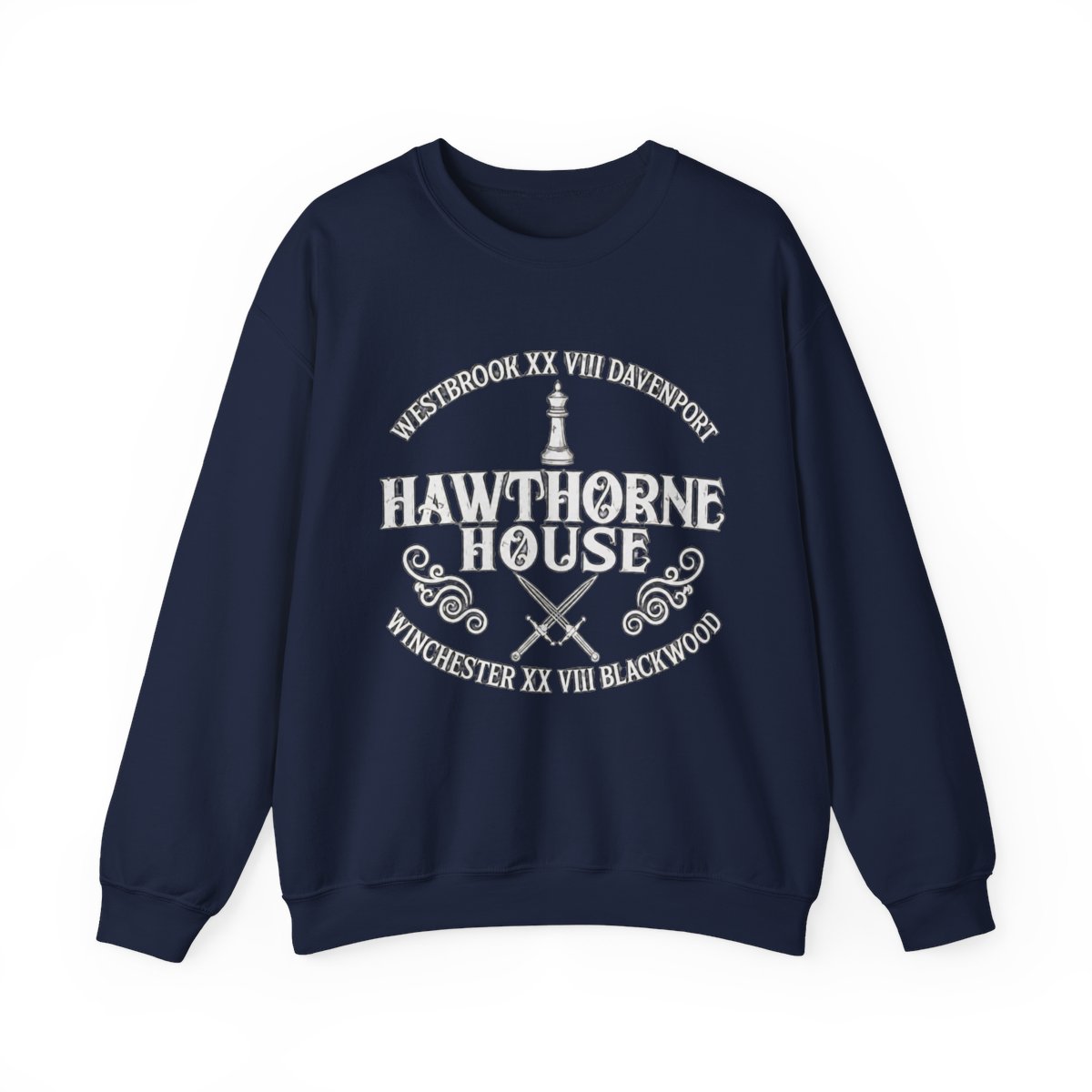 Hawthorne House Sweater, Inheritance Games Hoodies, Hawthorne Logo, Jennifer Lynn Barnes, the Hawthorne Legacy, Bookish Merch — official Jennifer Lynn Barnes Sweatshirts